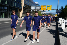 Ob 15.00: Slovenija − Škotska (začetni postavi)
