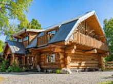 Wood you believe it? This magnificent home could be Scotland's first-ever £1million log cabin