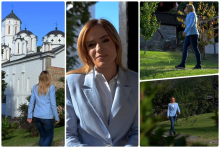 Ministarka Stamenkovski u manastiru Prohor Pčinjski: Na Krstovdan noćila u velikoj svetinji i poručila - Nikada ne smemo da zaboravimo odakle smo krenuli