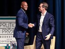 Democratic duo fuel 2028 ticket speculation as pair trade winks about White House campaign