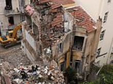 Four Americans on vacation in Athens are killed in massive explosion as bodies are pulled from the rubble