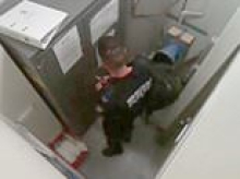 Moment Beau Lamarre-Condon is seen opening his gun locker before shooting deaths of Jesse Baird and Luke Davies