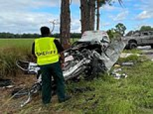 Tragedy as couple are killed in head-on crash after 29-year-old's pickup truck swerved in wrong lane