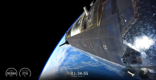 Starship v orbiti, a jo bo predčasno zapustil. Raptorji spet kažejo zobe.