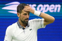 Novak Đoković pogođen u glavu! VIDEO