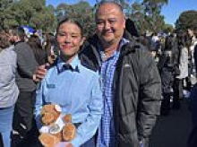 Heartbroken dad of Constable Mia Lay sends message to driver as dramatic CCTV shows police car hurtling down Sydney street seconds before fatal crash
