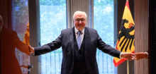 Frank-Walter Steinmeier: Warum er Staatsgäste im Verteidigungsministerium empfängt