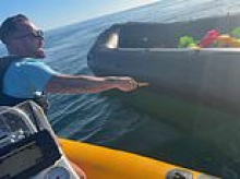 Anti-migrant activist 'Danny Tommo' is remanded in custody AGAIN after pleading not guilty to criminal damage for 'slashing dinghy in the Channel'