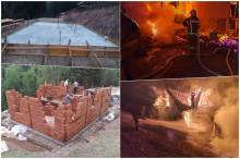 Stravičan požar im je uništio kuću do temelja, a onda se desilo čudo: Na zgarištu niče novi dom, ali Bojovićima fali još malo do pobede!