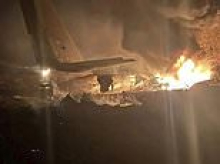 Russian nuclear-capable bomber crashes in fireball killing at least six crew