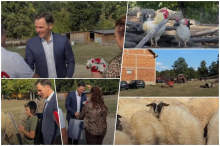 BUJAGIĆI SE VRATILA U DEDOVINU U ROGAČU, POSETIO IH SINIŠA MALI Dokaz da se obrazovanje i poljoprivreda mogu uspešno uskladiti! Ovakve porodice su SNAGA SRBIJE