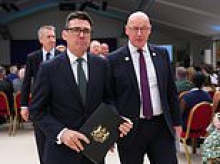 Andy Burnham determined to prove John Swinney wrong for claiming he'd be the last Prime Minister of the UK - on the day his father died
