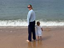 Powerful moment Coogee shark attack survivor mum returns to the beach for the first time after months of haunting flashbacks