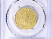 Incredibly rare $10 gold coin in remarkable condition from Gold Rush era sells for SIX FIGURES