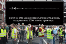 BLOKADERI PUNI PARA - MAJICE KUPOVALI ZA 300, A PRODAVALI ZA 2.000 DINARA! Isplivao snimak KOME TE PARE IDU?! (VIDEO)