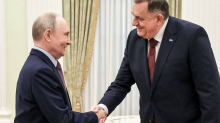 Dodik pravda rusku agresiju: Putin je najmiroljubljiviji lider!