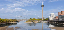 Niedrigwasser: Rhein-Pegel vielerorts unter null gefallen