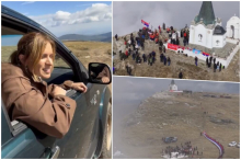Đurđević Stamenkovski na Kajmakčalanu gde su naši dedovi ostavili kosti: Došli smo da im se poklonimo! Nosimo Natalijinu ramondu, simbol vaskrsa njihovog