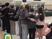 Huge room full of distraught children confront school district over violent behavior at chaotic New York school