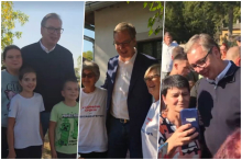 VUČIĆ I DANAS SA NARODOM Ponovo u škodi uzduž i popreko 