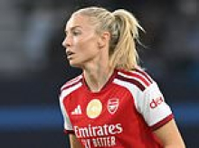 Horror for Arsenal star Leah Williamson as she gives away the weirdest penalty you will see all season - by picking up the ball from a pass not realising it was in play