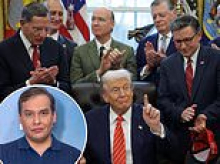 George Santos exposes full extent of GOP midterm panic: The two Republican candidates now desperate to quit... as knives come out for Mike Johnson