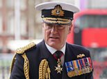 'Love cheat' Navy chief who had an affair with a junior female officer has been stripped of his knighthood