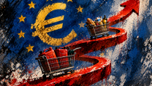 Evrska inflacija vse dlje od cilja ECB, septembra poletela na 3,8 odstotka