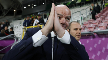Infantino pod pritiskom, a odslej tudi z močno podporo Arabcev