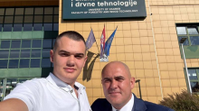 Dabro sina dopratio na prvi dan fakulteta: 'Uz dobro vladanje, možda budeš i ranije vani...'