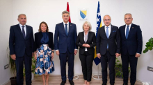FOTO Plenković podržao HDZ-ovu kandidatkinju u Mostaru