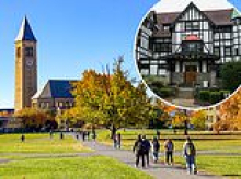 Campus gossip that's 'talk of the town' at Cornell, as it's revealed one of the accused gang-rapist frat brothers is still at the university