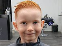 Pictured: Boy, 6, killed when he was hit by a Ford Transit tipper outside his home after he asked to go for a bike ride