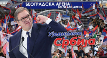 BOMBA! EKSKLUZIVNO BRAT FICO U ARENI, DOŠAO DA PODRŽI VUČIĆA I VELIKI SKUP UJEDINJENE SRBIJE! Otkrivamo detalje programa, jedan deo će posebno oduševiti Srbe