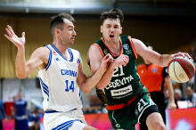 Cedevita Olimpija - Cibona 43:43 (polčas)