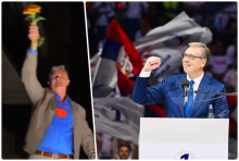 DVA SVETA (I CVET) U JEDNOJ NOĆI! Vučić u punoj Areni pokrenuo narod i predstavio moćan program, Srdanović u Vranju NJIŠE KUKOVIMA UZ SUNCOKRET (VIDEO)