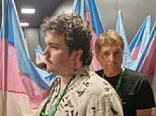 Trans activists gatecrash Green women's event to protest discussion about female health