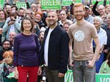 Greens labelled 'first openly anti-Semitic party in the UK' as members approve Zionism is Racism motion - but leader Polanski skips vote