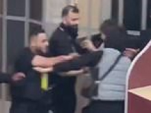 Wild moment teens and security guards brawl in Melbourne shopping centre on last day of school holidays