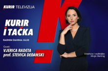 DANAS OD 16.00 na Kurir televiziji, u emisiji „Kurir i tačka“, o aktuelnim dešavanjima na političkoj sceni govore Vjerica Radeta i Stevica Deđanski 