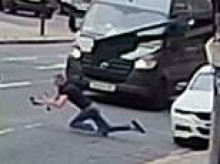 Attacker who kicked man in front of oncoming van at random is set to be released early from prison after serving just a few MONTHS of 11-year sentence