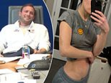 Watch shocking new video of Trump-backed congressman Max Miller: Leaked footage of vulgar display... as photos of his girlfriend's lewd shirt cause storm