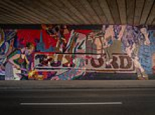 Labour council condemned for 'wasting' nearly £50k on 'childish' mural in dark underpass that forced schoolchildren to walk in the road