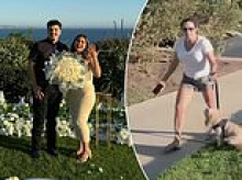 Racist woman nicknamed 'Proposal Karen' shrieks 'Go back to Mexico' as Hispanic man asks girlfriend to marry him at California beauty spot