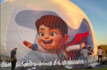 Mali pokazao kako izgleda prvi panoramski balon na Balkanu: 