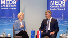 FOTO Ursula Von der Leyen stigla u Split, Andrej Plenković otkrio o čemu su razgovarali