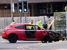 Motorist 'intended to kill crowd of people with his car' when he ploughed into group and fatally injured footballer outside Nottingham bar, murder trial hears