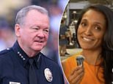 Fears for Los Angeles as woke lawmaker who's favorite to be next mayor proudly declares police chief a 'fascist liar'