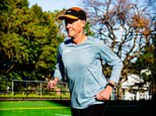 British charity runner left for dead when pick-up truck hit him as he crossed the USA survived because he was on phone to his ex-wife at the time - now he's run the length of Britain