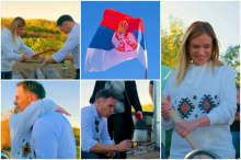 Milica Đurđević Stamenkovski uposlila Sinišu Malog! Pekao rakiju, spremao meso, a onda pitao za platu - 